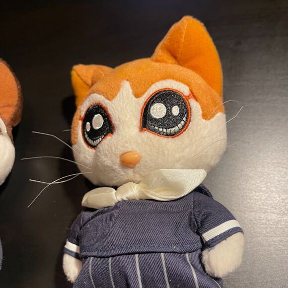 Lot of 2 Namennayo (Nameneko) Cat Plush – Japanese Character – Stuffed Animals - Picture 4 of 7